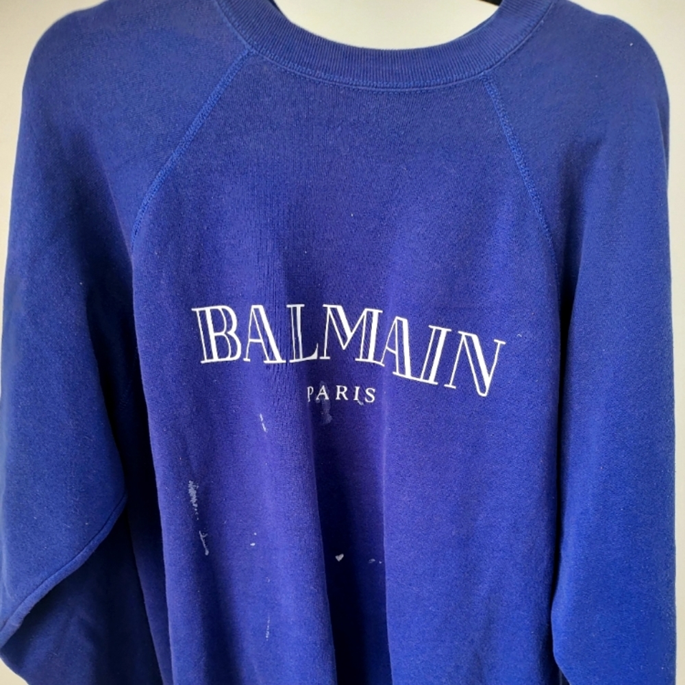 'WITH VINTAGE LOVE' Vintage Repurposed Sweatshirt